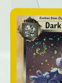 2000 DARK MACHAMP 10/82 TEAM ROCKET UNLIMITED HOLO RARE POKEMON TCG Swirl - Image 3