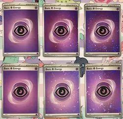 Psychic Energy (Cosmo Holo) SVE005 Pokemon TCG Scarlet & Violet Holo 6x W/SWIRLS - Image 1