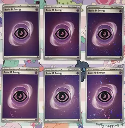 Psychic Energy (Cosmo Holo) SVE005 Pokemon TCG Scarlet & Violet Holo 6x W/SWIRLS - Image 2