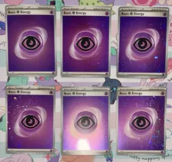 Psychic Energy (Cosmo Holo) SVE005 Pokemon TCG Scarlet & Violet Holo 6x W/SWIRLS - Image 4