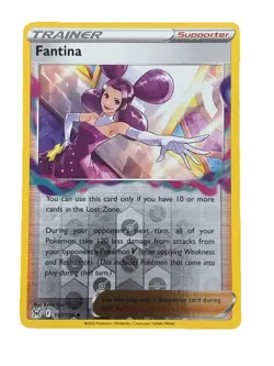 New: 2022 Pokemon TCG Fantina 157 Swsh11: Lost Origin Reverse Holo Uncommon - Image 1