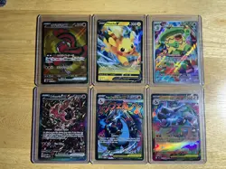 Pokemon Full Art Lot 6 Cards Total Near Mint Condition - Image 1
