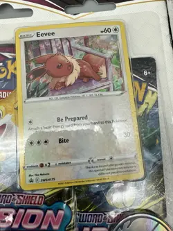 Pokemon TCG Sword & Shield Fusion Strike 3-Pack Blister Eevee & Espeon Set Of 2 - Image 4