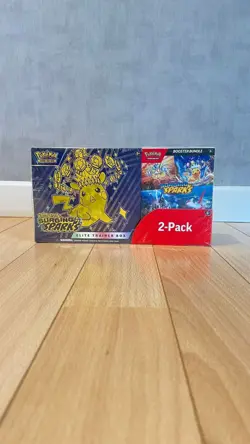 Pokemon TCG Surging Sparks Costco ETB & Booster Bundle Sealed New ✅🚚 - Image 1