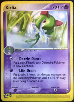 Kirlia 35/109 Ruby and Sapphire Pokemon English Non Holo 2003 - Image 1