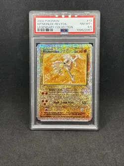 2002 Pokemon Legendary Collection Hitmonlee Rev. FOIL PSA 8.5 NM-MT+ - Image 1