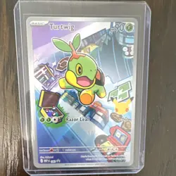 Pokemon TCG First Partner Illustration Collection Holo Chimchar, Turtwig, Piplup - Image 2