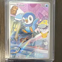 Pokemon TCG First Partner Illustration Collection Holo Chimchar, Turtwig, Piplup - Image 4