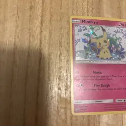 Pokemon TCG Sun & Moon Black Star Promo Mimikyu SM163 - Image 2