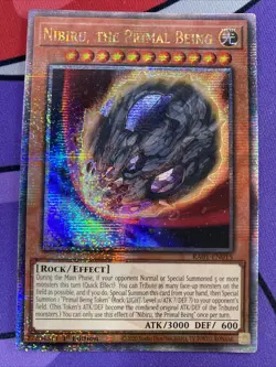 Nibiru, the Primal Being (Quarter Century Secret Rare) (RA01) Near Mint YU-GI-OH - Image 1