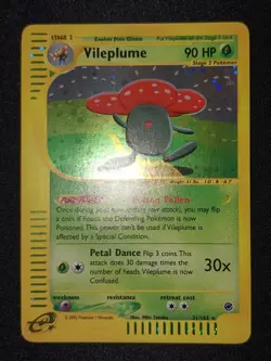 POKEMON EXPEDITION - #31/165 Vileplume - Holo - ENG - Near Mint - Image 1