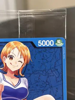 One Piece TCG! Nami P-117 Post-Errata Promo NM ENGLISH SEALED PACK - Image 3