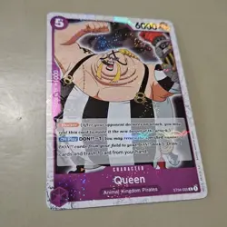 One Piece Queen ST04-005 (Jolly Roger Holo Foil) NM/M Condition English TCG - Image 1