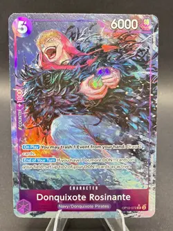 Donquixote Rosinante (Alt Art) OP10-072 SR Royal Blood - ONE PIECE English - Image 1