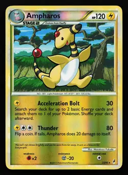 Ampharos 23/95 Reverse Holo Rare Call of Legends Pokemon Card - Image 1