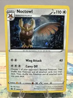 Noctowl SWSH027 SWSH: Sword & Shield Promo Cards Holo - Image 1