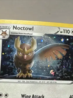 Noctowl SWSH027 SWSH: Sword & Shield Promo Cards Holo - Image 2