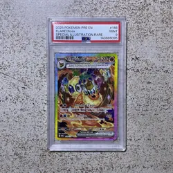 Flareon Ex 146/131 Prismatic Evolutions SIR Rare Pokemon Card PSA 9 MINT - Image 1