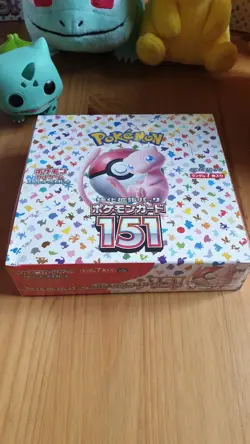 Pokemon 151 Booster Box sv2a New Sealed Japanese Scarlet Violet Cards Mew TCG - Image 1