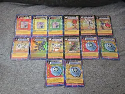 Digimon Digi-Battle TCG Starter Deck Complete 62-Card 1st ST Set Bandai 1999 - Image 4