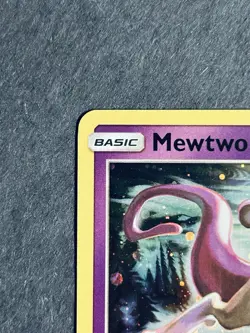 Mewtwo SM214 Black Star Promo Holo Pokemon Card NM - Image 4