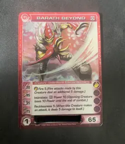 Chaotic Card Barath Beyond Ripple Foil. 5MAX 50/95/25/75/65 Stats. - Image 2