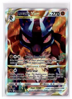 Lucario VSTAR FRENCH SWSH291 SWSH: Sword & Shield Promo Cards Holofoil NM - Image 1