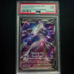 Mewtwo V SWSH229 SWSH: Sword & Shield Promo Cards Holo PSA 9 - Image 1