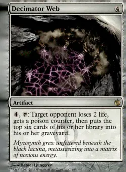 Mirrodin Besieged #105 Decimator Web - Image 1