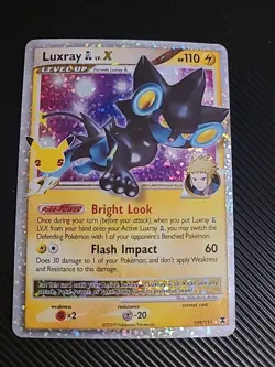 Luxray GL LV.X 109/111 Pokemon TCG Celebrations: Classic Collection Dmg - Image 1