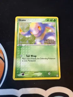 Pokemon Card - Ekans Team Rocket Returns 55/109 Reverse Holo Stamped - Image 1