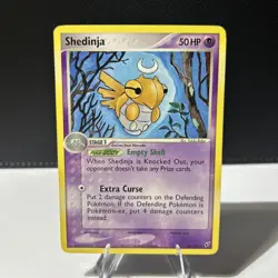 Shedinja - 14/107 - Pokemon Ex Deoxys Non-Holo Card - Image 1
