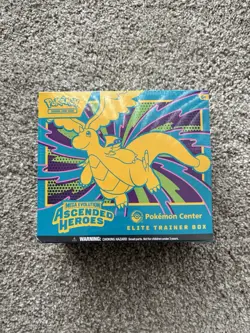 Pokemon TCG Ascended Heroes ETB Pokemon Center Exclusive SEALED-IN HAND - Image 1