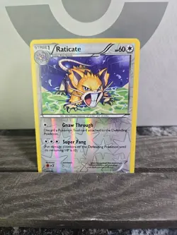 Raticate 105/149 Uncommon Reverse Holo Near Mint Pokemon Boundaries Crossed - Image 1