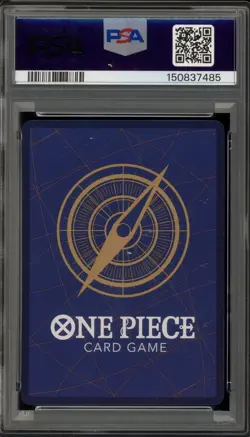 One Piece CCG Monkey.D.Luffy 3rd Anniversary Gold OP05-119 PSA 10 Gem Mint - Image 2