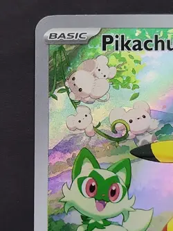 Pokemon TCG Scarlet & Violet Promo Pikachu Full Art Holo Card #88 UNGRADED - Image 2