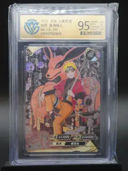 Naruto Uzumaki NR-CR-010 Naruto Kayou Youth Scroll Card Grade 9.5 - Image 5