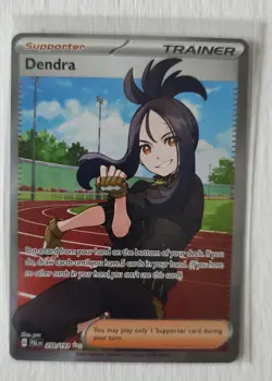 Pokemon Card English Paldea Evolved Dendra 250/193 Full Art NM - Image 1