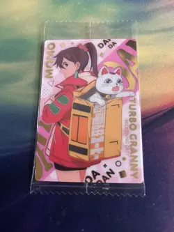 DanDaDan Momo & Turbo Granny Anime Japanese Wafer Card - Image 1