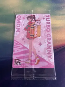 DanDaDan Momo & Turbo Granny Anime Japanese Wafer Card - Image 2