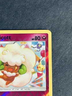Whimsicott 144/236 Sm-Unified Minds Reverse Holo Pokemon Card NM - Image 3