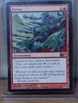 Fervor Core Set 2013 M13 MTG 129/249 slightly Condition - Image 3