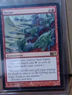 Fervor Core Set 2013 M13 MTG 129/249 slightly Condition - Image 5