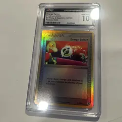 2003 Pokemon EX Ruby & Sapphire Energy Switch Reverse 82/109 CGC 10 GEM MINT - Image 5