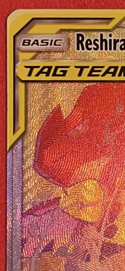 Pokemon TCG Reshiram & Zekrom GX (Secret) 259/236 Sm-Cosmic Eclipse Holo - LP/NM - Image 4