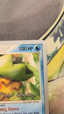 Ludicolo 10/107 Holo EX Deoxys 2005 Michael Gonzalez Signed – NM LP Pokemon TCG - Image 4