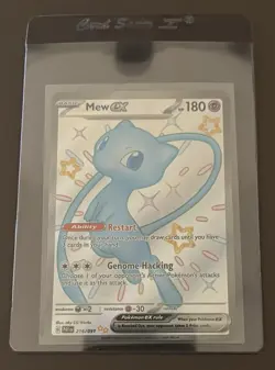 Mew ex 216/091 - Scarlet & Violet Paldean Fates Pokemon - Image 3