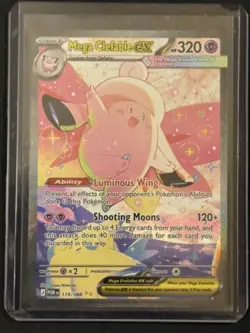 Mega Clefable ex 119/88 Special Illustration Rare SIR Pokemon Perfect Order NM - Image 1