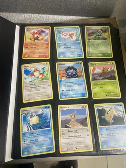 Pokemon TCG Binder Card Collection Lot Vintage English C/UC LP-DMG Lot 1E - Image 1