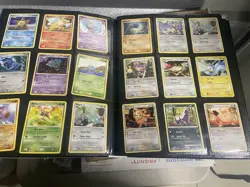 Pokemon TCG Binder Card Collection Lot Vintage English C/UC LP-DMG Lot 1E - Image 2